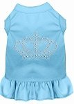 Mirage Pet Products Strass Crown Kleid, XS, Baby Blau von Mirage Pet Products