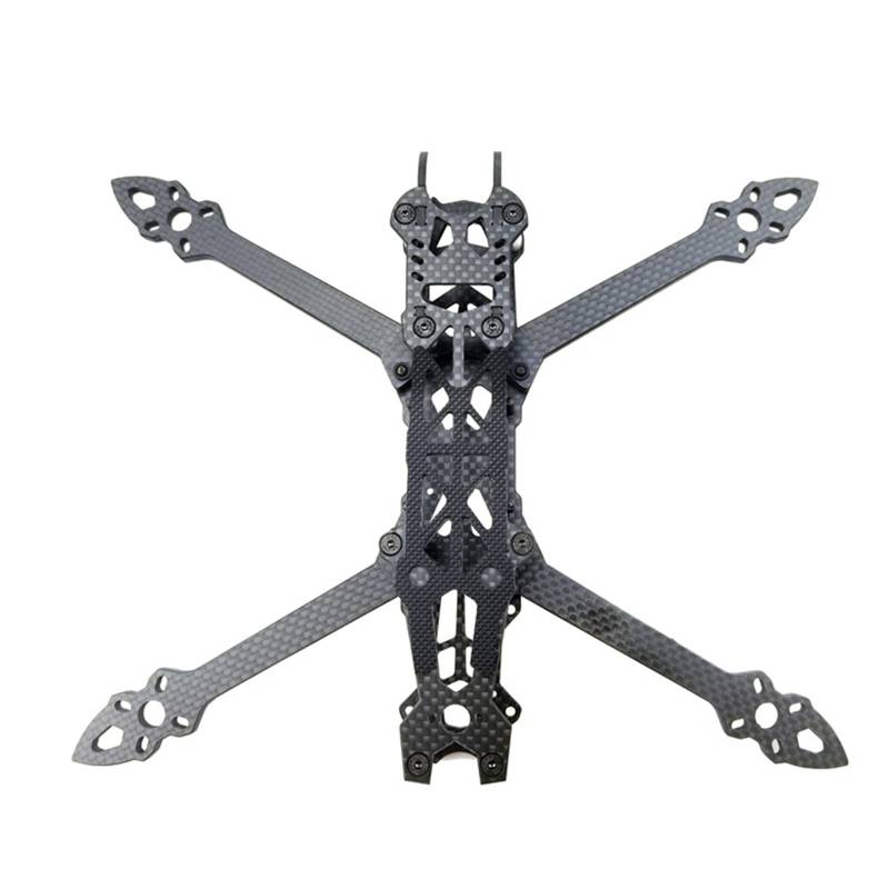 240 mm FPV Racing Frame 12,7 cm Kohlefaser-Quadcopter-Rahmen 5 mm Arm für Vista-Antenne und analoge Kamera von Mirweon