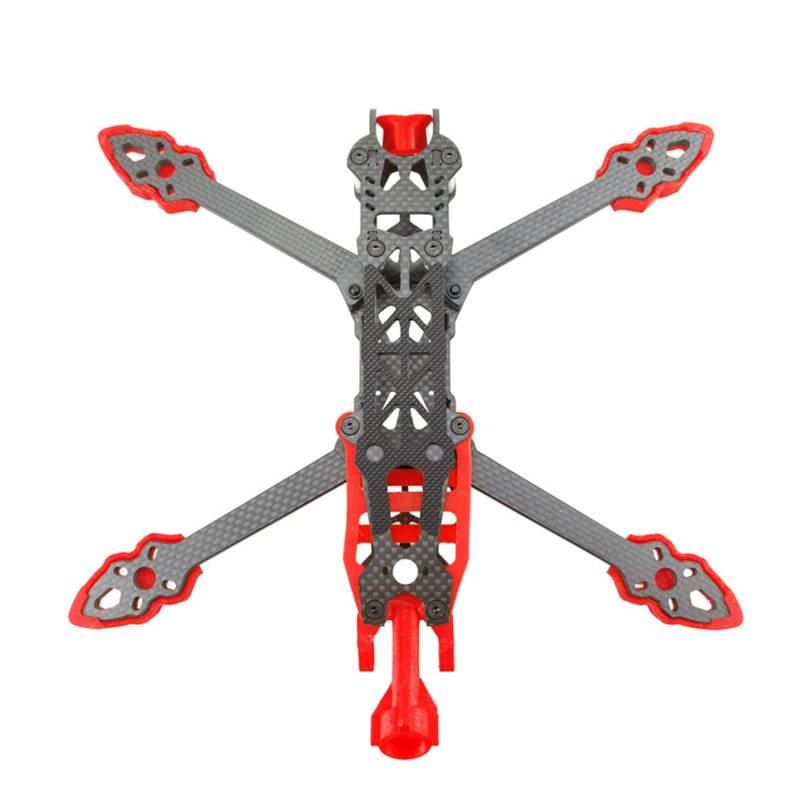 240 mm FPV Racing Frame 12,7 cm Kohlefaser-Quadcopter-Rahmen 5 mm Arm für Vista-Antenne und analoge Kamera von Mirweon