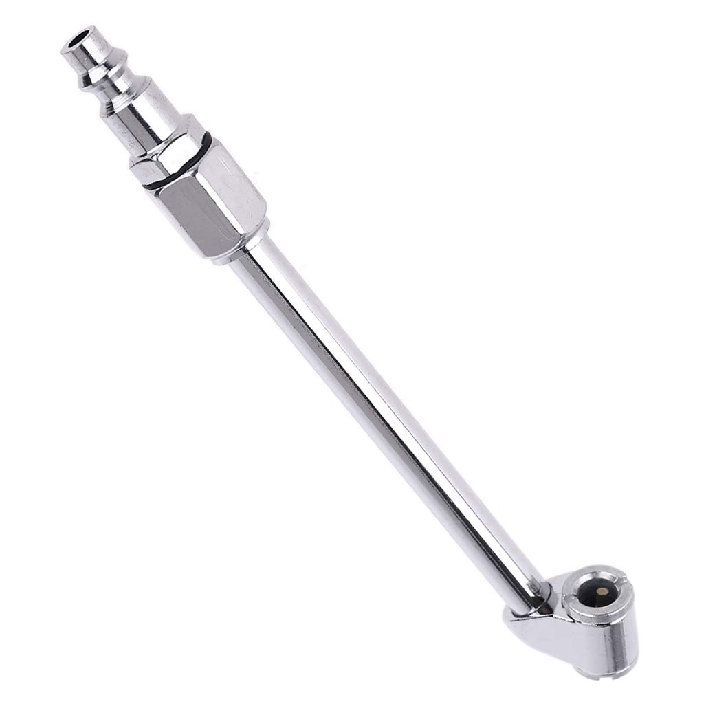 Mirweon 1/4 Zoll Luftfutter Heavy Duty für Kopf Reifen Chuck Inflator Gauge Kompressor für Auto Kofferraum Motorrad Mirweon 1/4 Zoll Luftfutter Heavy Duty für Kopf Reifen Chuck Inflator Gauge Kompressor für Auto Kofferraum Motorrad von Mirweon