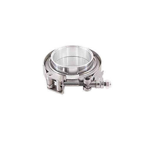 Mishimoto MMCLAMP-VA-25 Aluminium-V-Band-Klemme mit Flanschen, 63,5 mm von Mishimoto