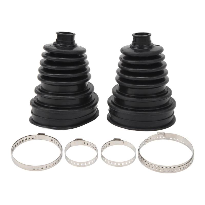 2pcs CV Boots Universal Constant Velocity Joint Boot Set Highly Flexible CV Boots for Cars von Miskall