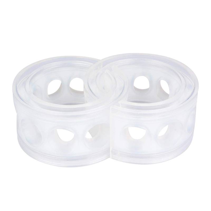 Auto Gummi Stoßdämpfer, 2 Stücke Auto Stoßdämpfer Puffer Pufferfeder Stoßfänger Kissen Transparent TPE Typ A-F (B+) von Fydun