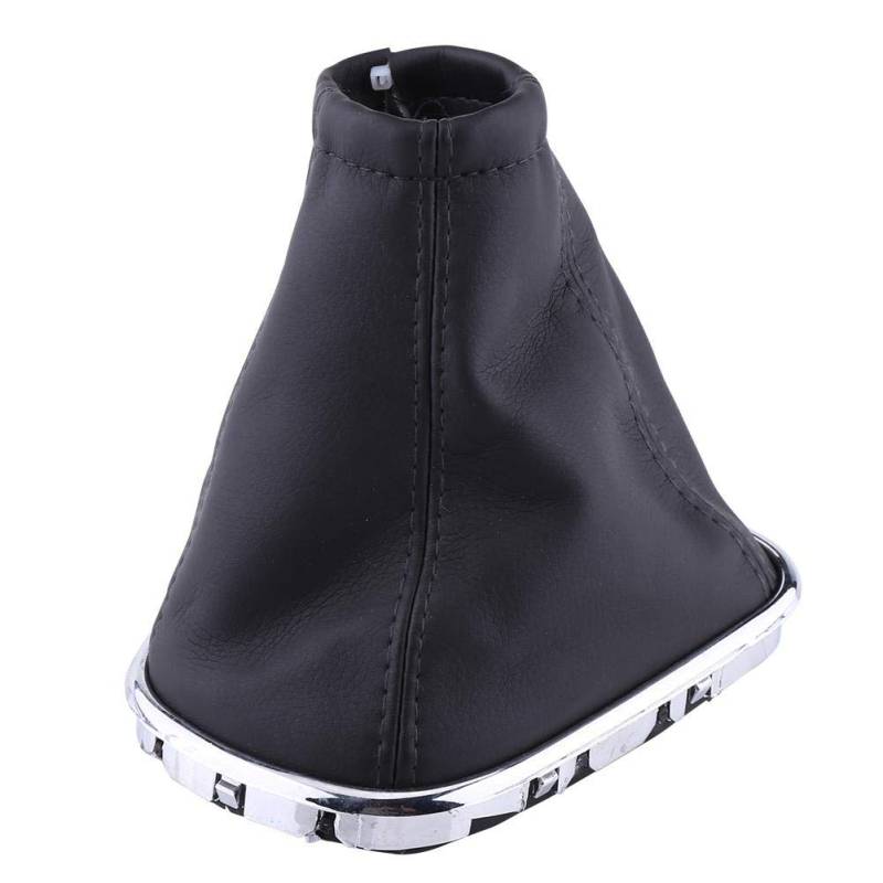 Minyinla Auto Gear Shift Hebel Abdeckung , Schaltknauf Cover Staubschutz Abdeckung Schwarzes PU-Leder Stiefel Schutz Boot Cover Ersatz für Cruze 2008-2012 von Miyinla
