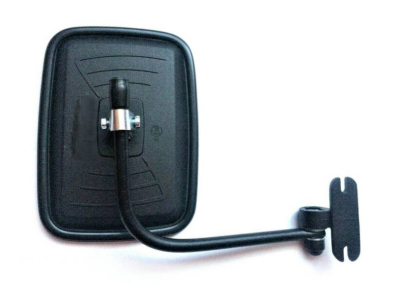 MelTruck® Außenspiegel Rückspiegel 180x130mm ø10 Flach Traktor LKW mit Spiegelhalter UNIVERSAL von MelTruck