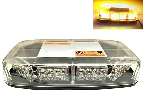 MelTruck® LED Warnbalken 80 LED E9 Rundumlicht Warnleuchte 280x165x57 Rundumkennleuchte 12V 24V von MelTruck