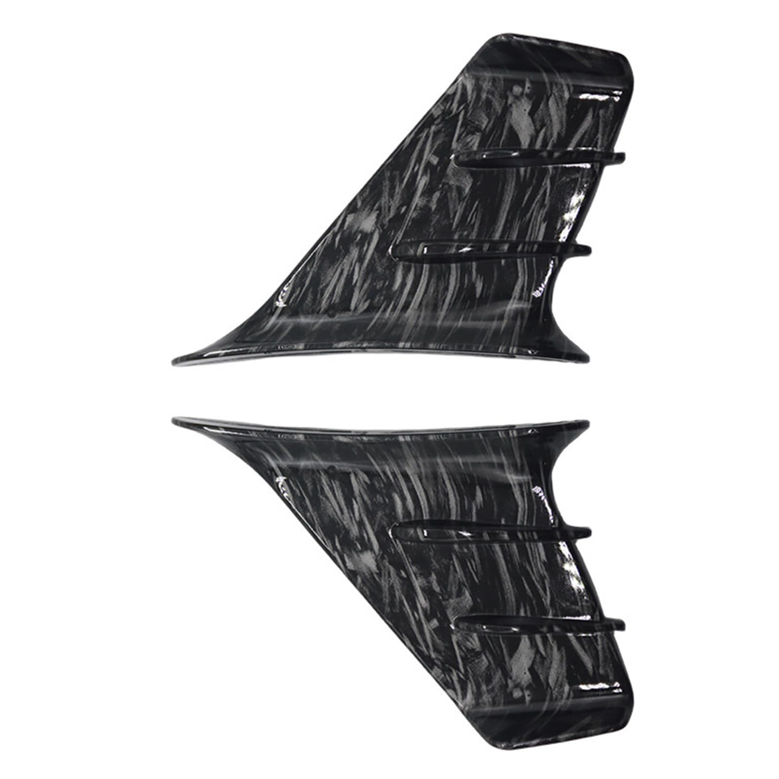 ABS Motorradverkleidungen Seite Winglets Aerodynamic Spoiler Flügel Deflektor Allgemeine Anpassung Schnellinstallation Für Sporträder ABS Motorradverkleidungen Seite Winglets Aerodynamic Spoiler Flügel Deflektor Allgemeine Anpassung Schnellinstallation Für Sporträder von Mllepjdh