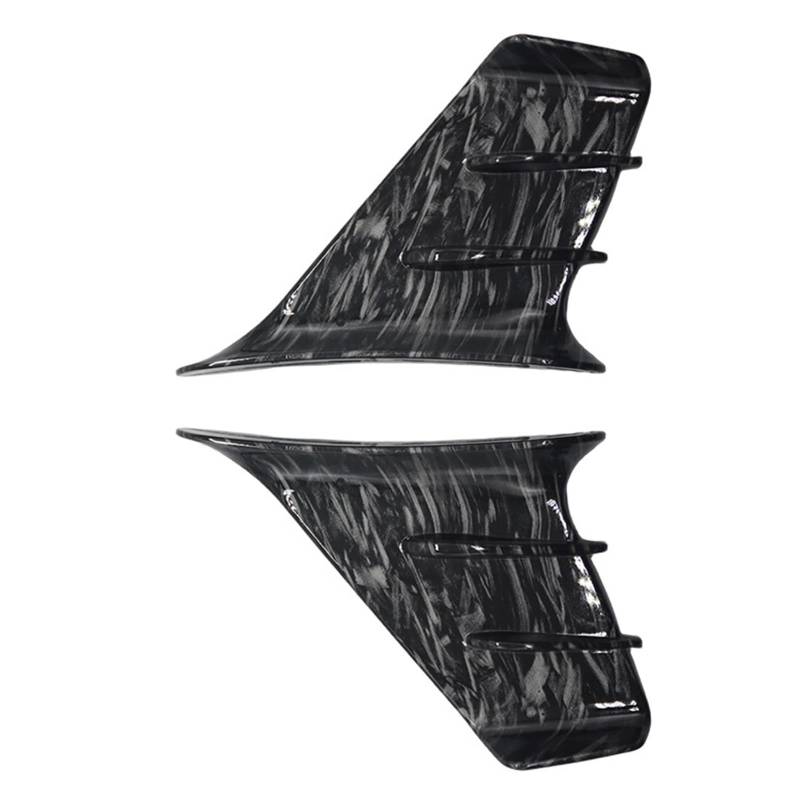 ABS Motorradverkleidungen Seite Winglets Aerodynamic Spoiler Flügel Deflektor Allgemeine Anpassung Schnellinstallation Für Sporträder von Mllepjdh