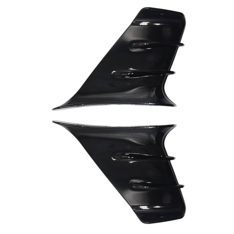 ABS Motorradverkleidungen Seite Winglets Aerodynamic Spoiler Flügel Deflektor Allgemeine Anpassung Schnellinstallation Für Sporträder von Mllepjdh