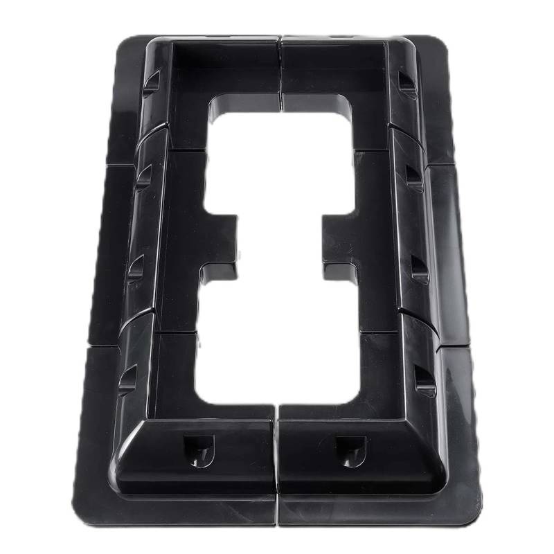 Mllepjdh 6PCS/Set ABS Eckhalterungs No Drill Solar Panel Bracket Für Dachgaragen Einfache Installation von Mllepjdh