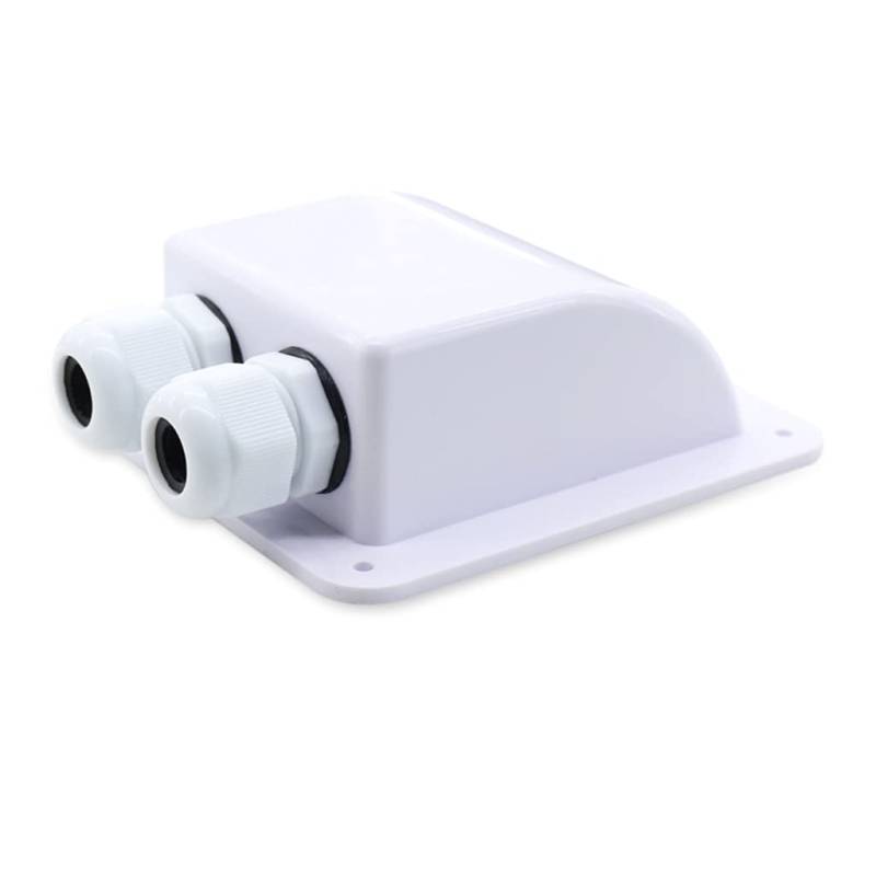 Mllepjdh ABS Junction Box Link Solar Weatherof ABS Solar Doppelkabel Eingangsdrüse Yacht Modification Supplies von Mllepjdh
