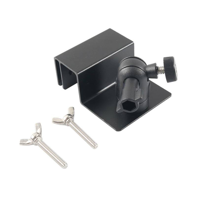 Mllepjdh Allgemeine Solarpanel Gutter Mount Einstellbare Solarpanel Gutter Mount Einfache Installation Für Heimtrainer Kameras von Mllepjdh