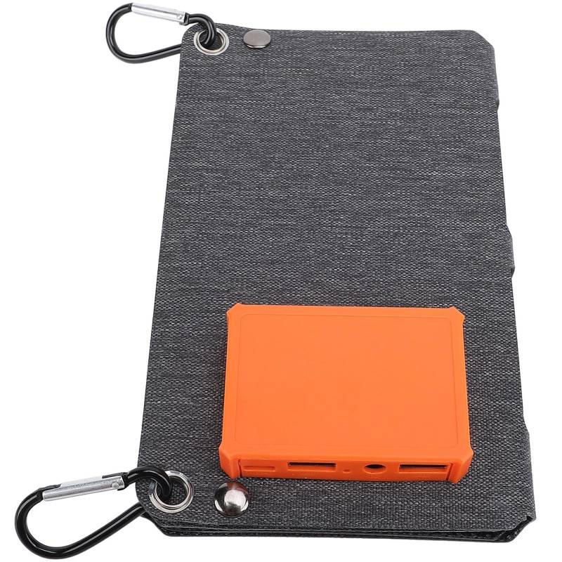 Tragbares 20W Solars Panel Ladefaltbares Design Mit USB A USB C Ausgängen Für Campingwanderungen Und Outdoor Aktivitäten von Mllepjdh