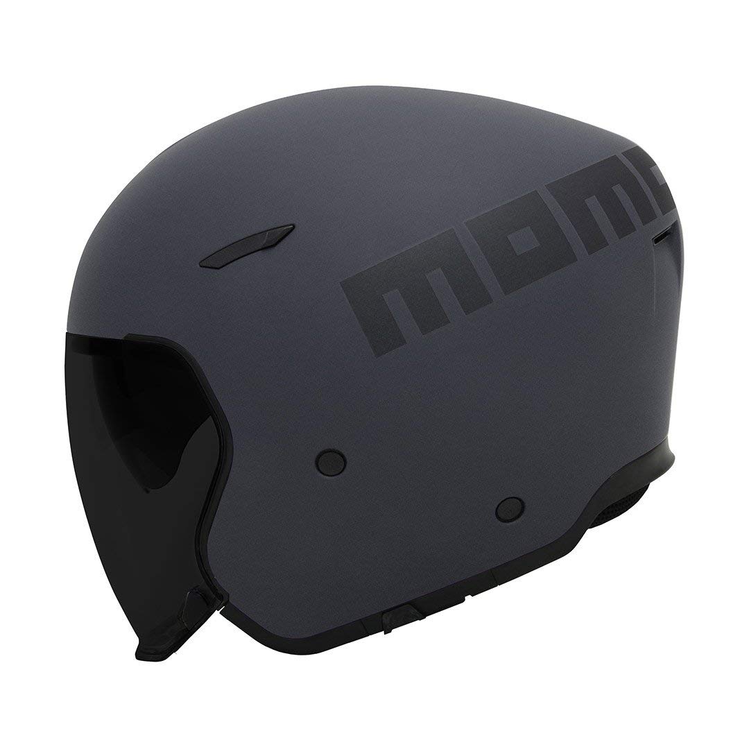 MoMo Unisex-Adult 10120000012 Helmet, Titanium MATT, XS von MoMo