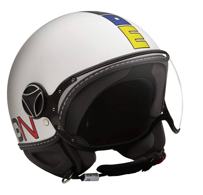 MoMo Herren Casco CLS White Matt/Mltc L Helmet, weiß von MOMO Design