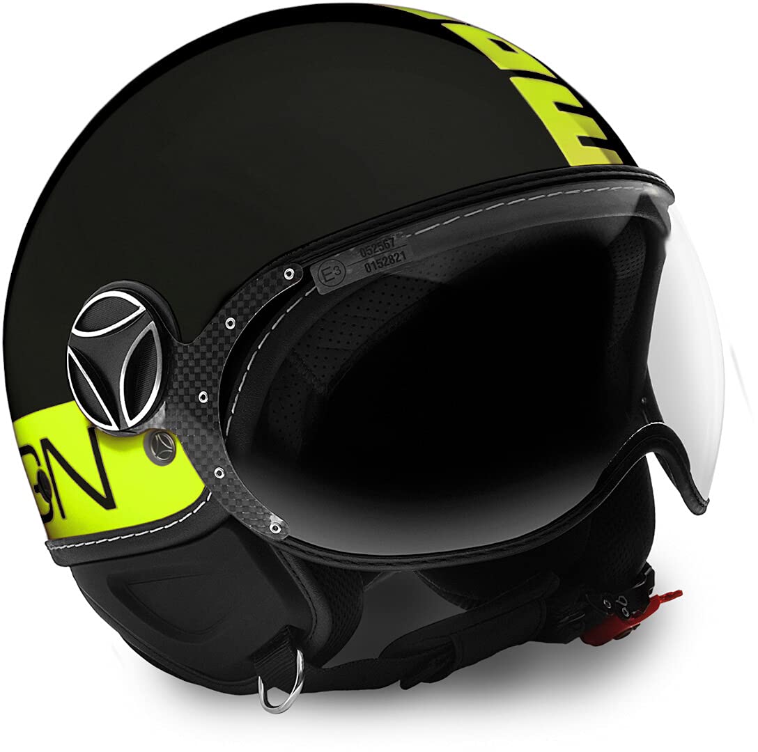 MoMo HELM DESIGN BLACK MATT/GELOW FLUO 21#XXS von MoMo