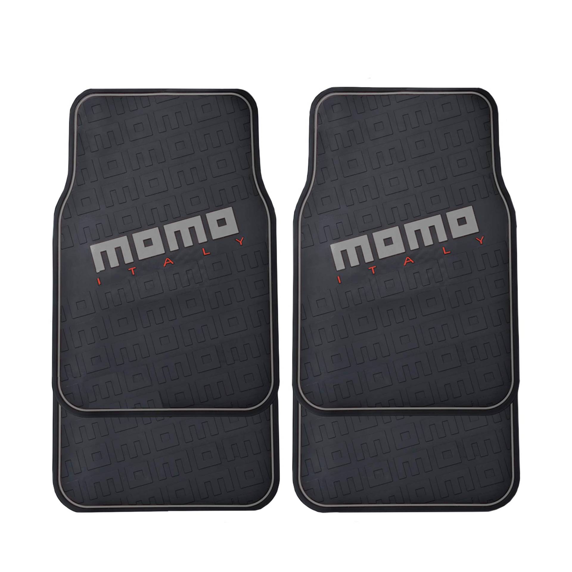 MoMo cm009bg Teppich PVC, schwarz/grau, Norme von Momo