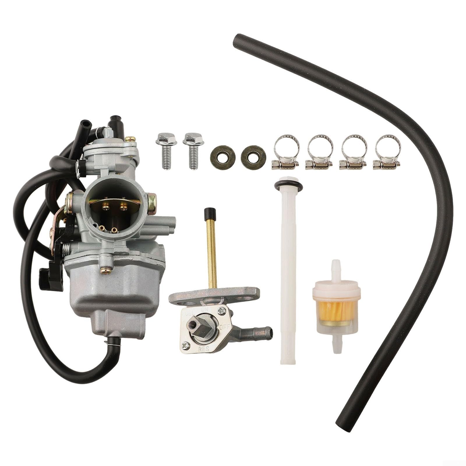 Ersatzvergaser für Honda TRX250 für Recon/TE/TM, verbessert die Kraftstoffeffizienz und das Fahrerlebnis Ersatzvergaser für Honda TRX250 für Recon/TE/TM, verbessert die Kraftstoffeffizienz und das Fahrerlebnis von MoSundi