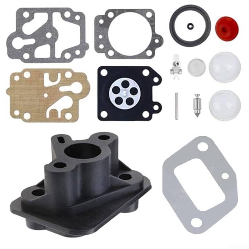 Vergaser-Set, geeignet für 52CC Rasenmäher wie TU26 und CG330, zuverlässige Teile für effektive Leistungswiederherstellung von MoSundi