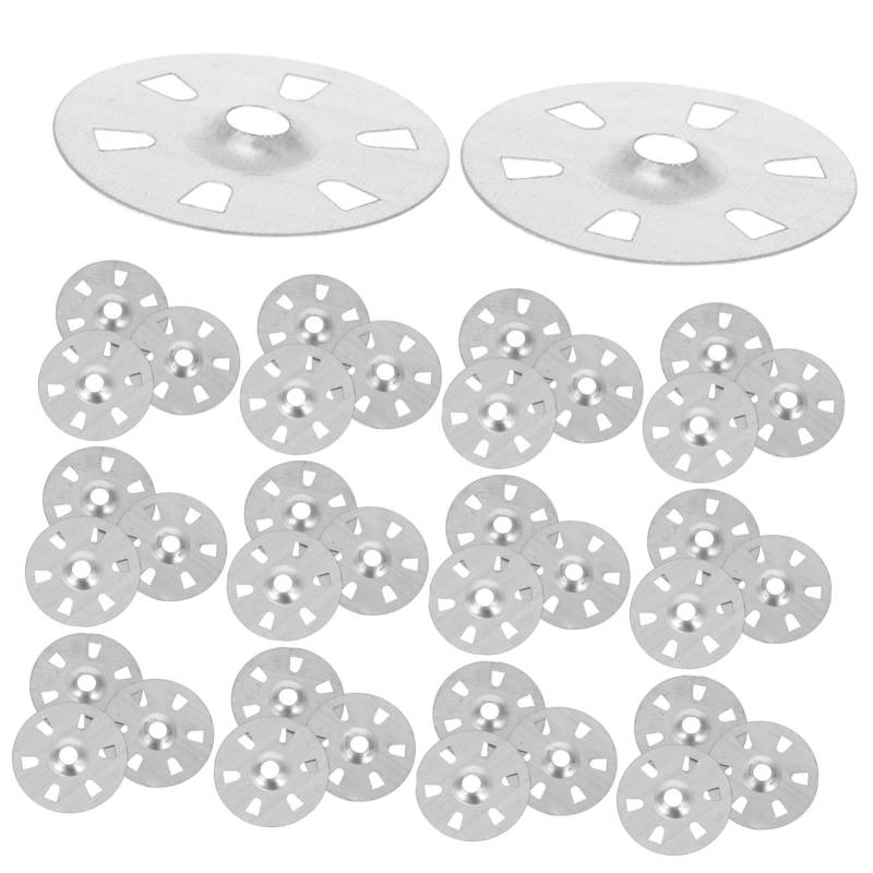Mobestech Schaumstoff-dämmplatten-unterlegscheiben-set 200 Stück Selbstklebende Unterlegscheiben Für Dämmplatten Für Den Bau von Mobestech