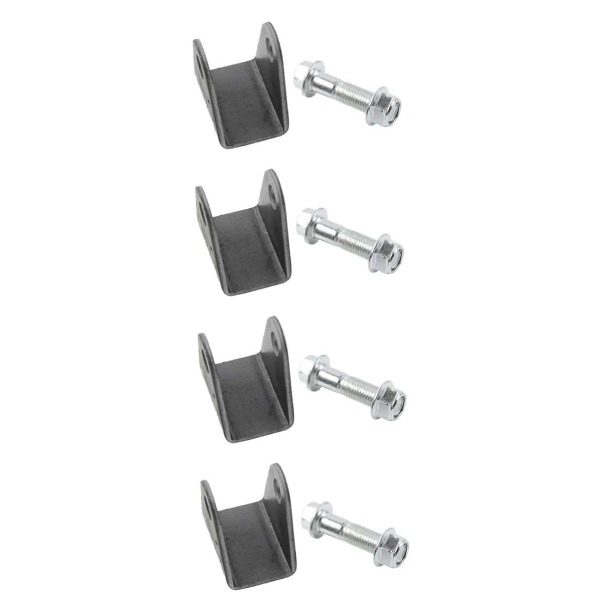 Mobestech 4 Stück Stoßdämpfende Halterung Atv-teil Stoßdämpferhalterung Stahl Silver Mobestech 4 Stück Stoßdämpfende Halterung Atv-teil Stoßdämpferhalterung Stahl Silver von Mobestech