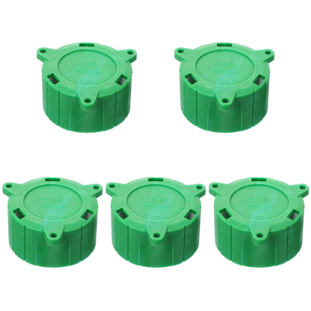 5er Set 13-Polige AnhäNgerstecker Abdeckung - Kunststoff Schutzkappe FüR AnhäNgerstecker - GrüN 5er Set 13-Polige AnhäNgerstecker Abdeckung - Kunststoff Schutzkappe FüR AnhäNgerstecker - GrüN von Mobestech