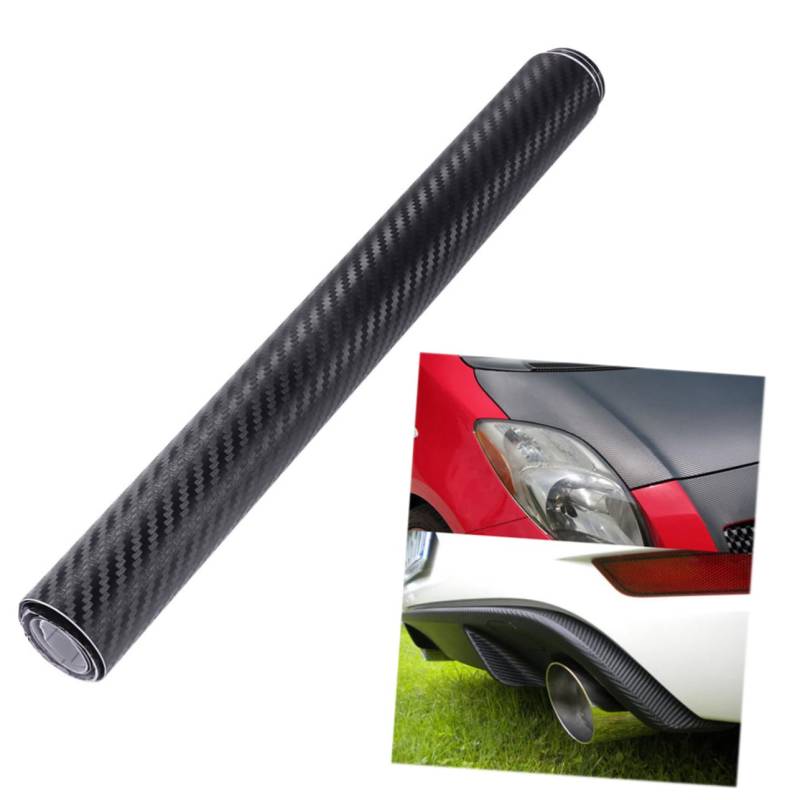 Mobestech Auto Carbon Car Wrap Film Selbstklebende Auto Aufkleber Einfach Zu Wrap Rolle von Mobestech