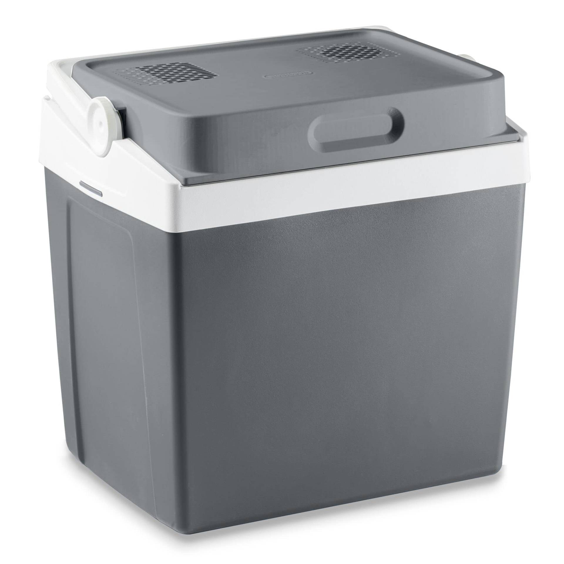 Mobicool MV24 Kühlbox, elektrisch, tragbar, grau, Fassungsvermögen 23 L, Anschluss 12/230 V, Kühlen bis 18 °C unter Raumtemperatur von Mobicool