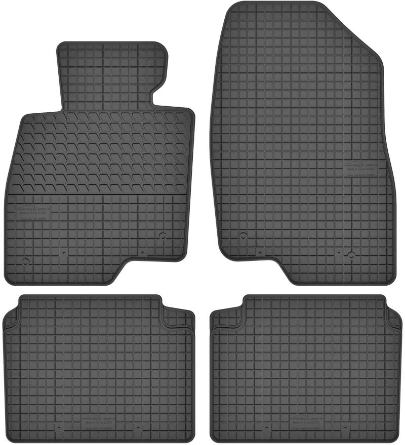 Gummimatten Gummi Fußmatten Satz für Mazda 6 III GJ (ab 2012) / 3 III (2013-2018) - Passgenau von Mobil-Fan