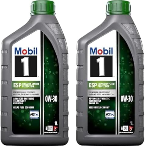 Mobil 1 ESP 0W-30, 1L (Packung mit 2) von Mobil
