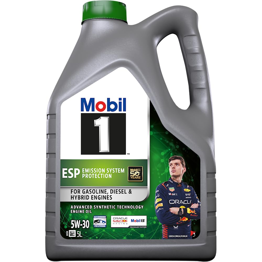 Mobil 1 ESP 5W30 151060 Motorenöl Synthetic, (SHC Synthese Technology) 5L von Mobil