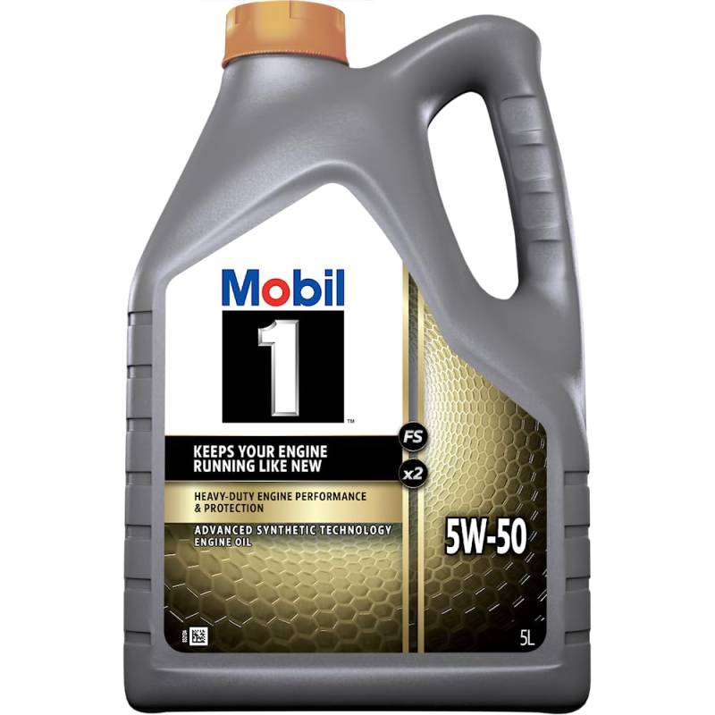 Mobil 1 FS X1 5W50 Motoröl, 5L von Mobil