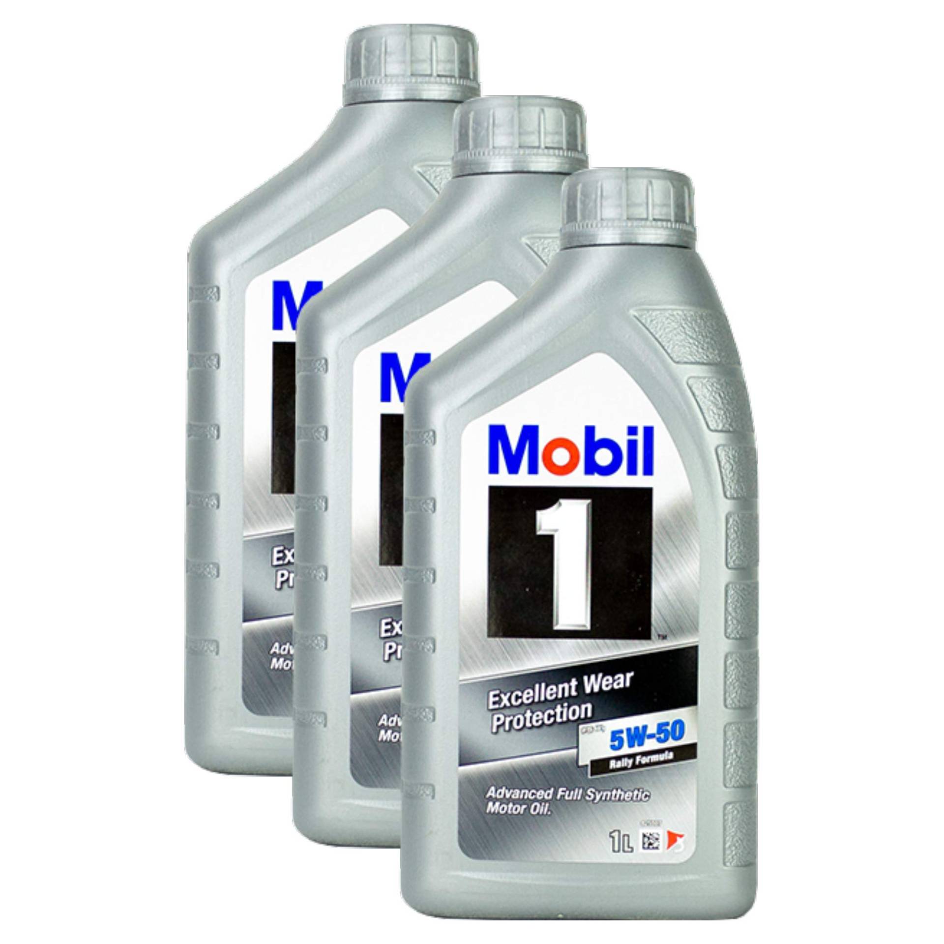 Mobil 1 FS X1 Motoröl Öl 5W-50 5W50 PORSCHE A40 MB 229.3 / 229.1 - 3L 3 Liter von Mobil