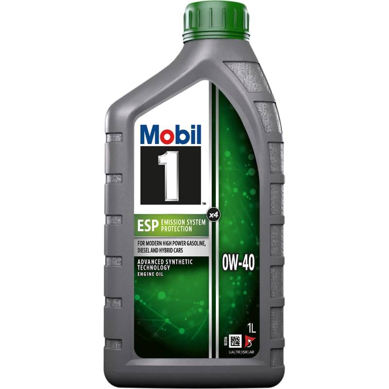 Mobil 1 Motoröl Esp X3 0W-40 Motorenöl Engine Oil 154147 1L von Mobil