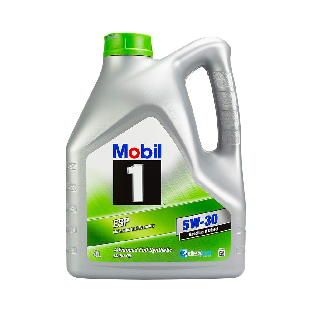 Mobil Motoröl Motorenöl Motor Motoren Öl motor engine oilBenzin Diesel 5W-30 Mobil1 ESP 4L 151057 von Mobil