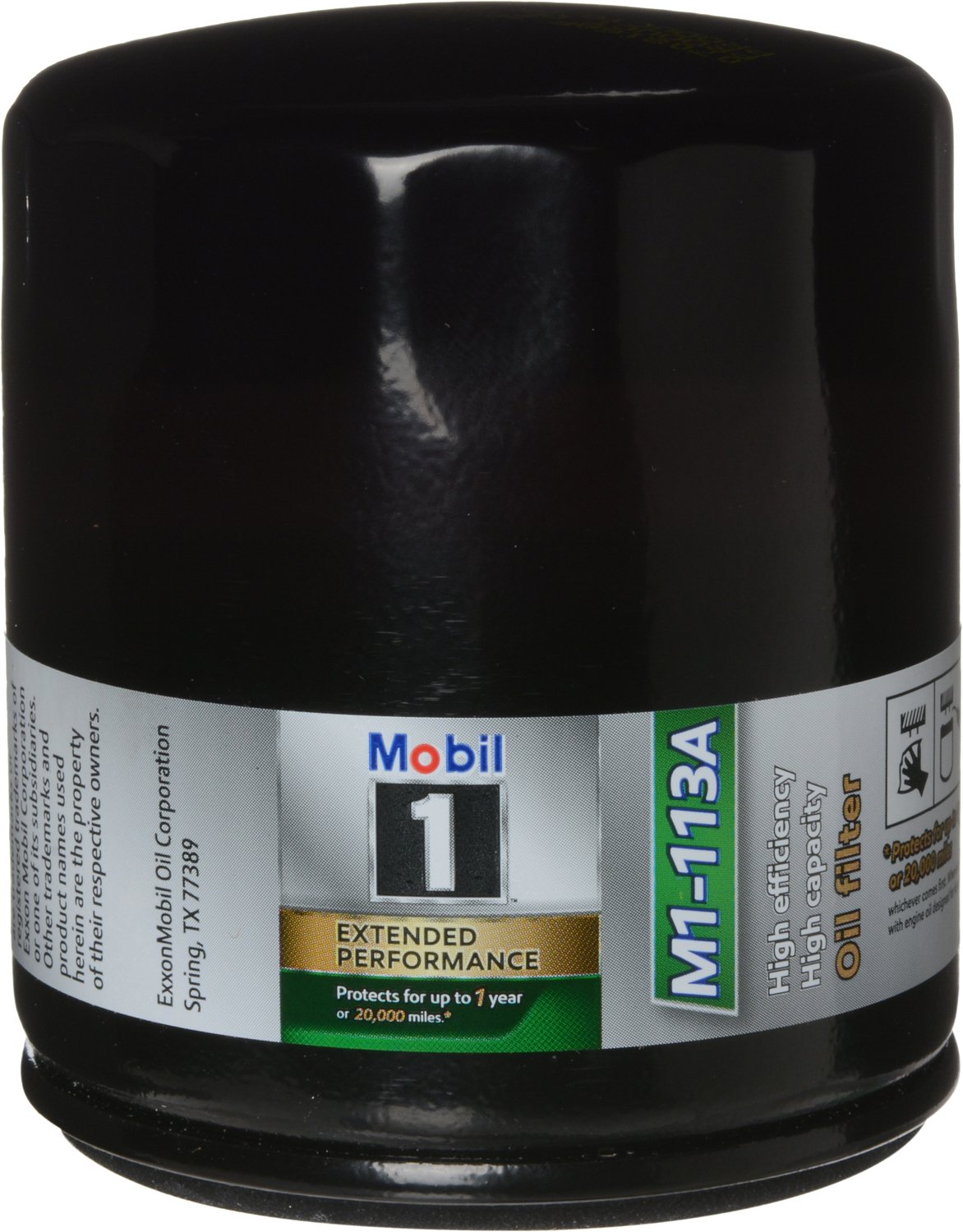 Mobil Ölfilter, erweiterte Leistung, Kanister, aufschraubbar, 7,8 cm hoch, 13/16-16 Zoll Gewinde, Stahl, Schwarz, GM, je Mobil Ölfilter, erweiterte Leistung, Kanister, aufschraubbar, 7,8 cm hoch, 13/16-16 Zoll Gewinde, Stahl, Schwarz, GM, je von Mobil