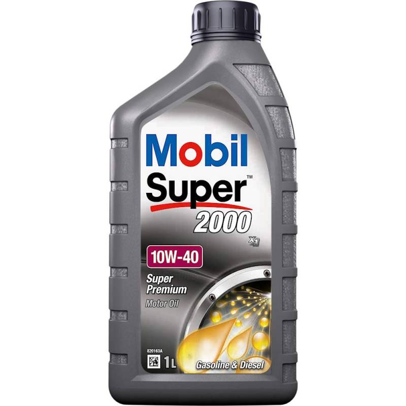 Mobil Super 2000 X1 10W-40 Premium Engine Oil, 1 Litre von Mobil