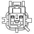 Sensor, Raddrehzahl Vorderachse rechts Mobiletron AB-JP017 von Mobiletron