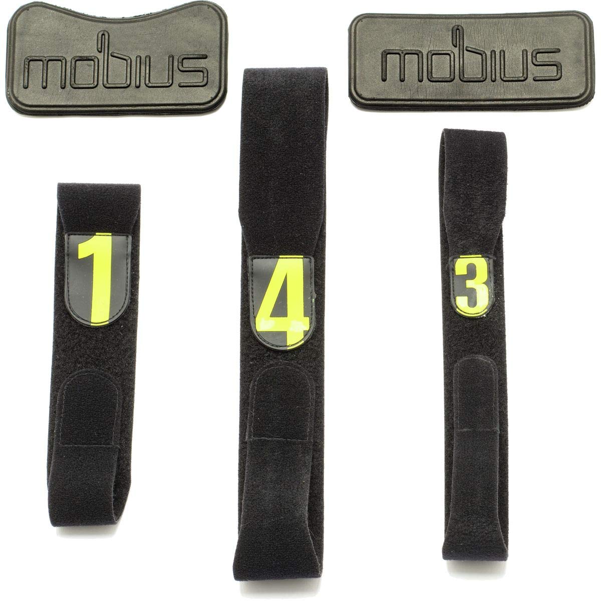 Mobius Straps Set Medium Erwachsene Unisex, Schwarz, M von MOBIUS