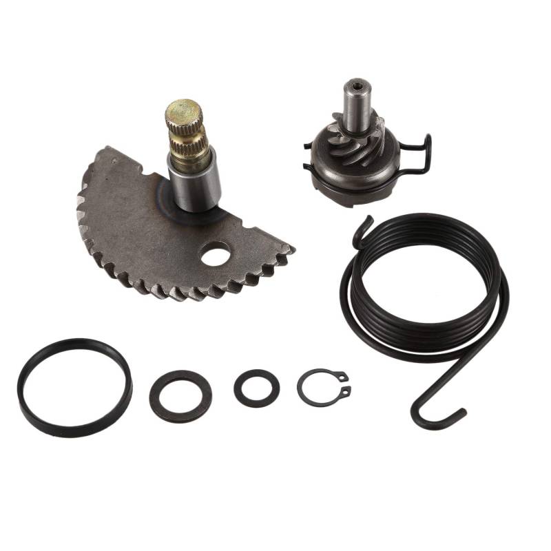 Mocturnity 1P39Qmb Kick Start Gear Kit Kits Mit Scheibe Für Gy6 50Cc 60Cc 80Cc 139Qmb Roller Moped von Mocturnity