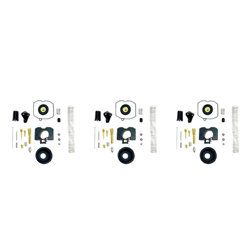 Mocturnity 3X Vergaser ÜBerhol Satz für CV40 27421-99C 27490-04 CV 40mm von Mocturnity