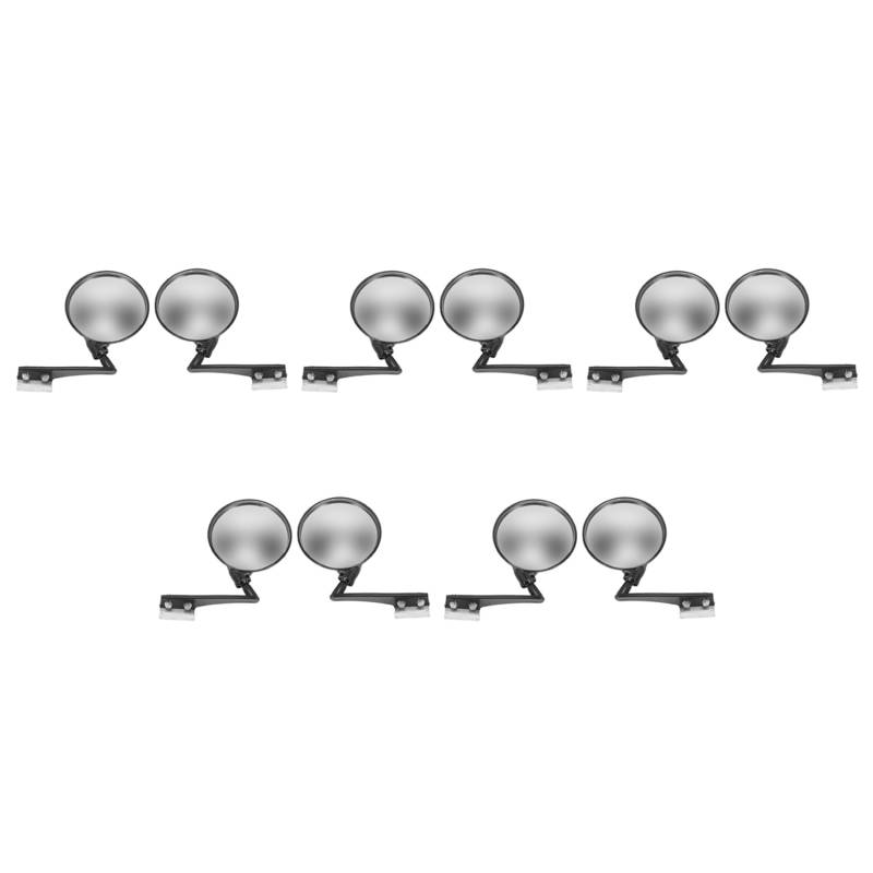 Mocturnity 5 Satz Von 10 Auto Blinden Fleck Auto Seite Konvexen Weit Runde Auto Rück von Mocturnity