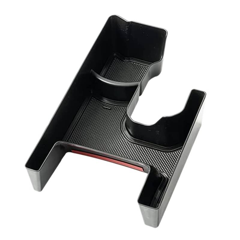 Mocturnity FüR Jimny JB64 JB74 GeträNke Halter Konsole Ablage Fach Gang Schaltung Aufbewahrungs Kasten Organisator mit Gummi Matte von Mocturnity