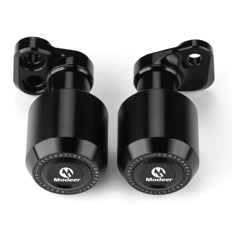 Modeer Für B.M.W S1000XR 2020-2023 Motorrad Sturzpads rahmen Antikollisions-Fallschutz Slider Crash Sturzschutz s1000xr s1000 xr Zubehör (Schwarz) von Modeer