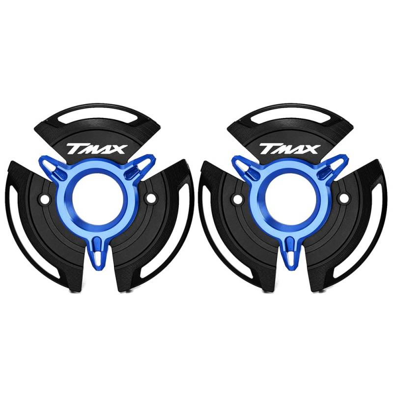 Modeer Für Yamaha Tmax 560 Tech Max 2020-2024+ Tmax 530 DX/SX 2017-2019 Motorrad Sturzpad Schutz Motor Stator Abdeckung Schutz tmax560 techmax tmax530 dx sx Zubehör (Blau-1) von Modeer