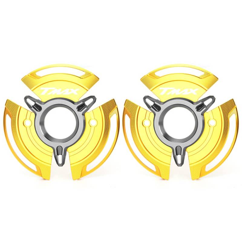 Modeer Für Yamaha Tmax 560 Tech Max 2020-2024+ Tmax 530 DX/SX 2017-2019 Motorrad Sturzpad Schutz Motor Stator Abdeckung Schutz tmax560 techmax tmax530 dx sx Zubehör (Gold-2) von Modeer