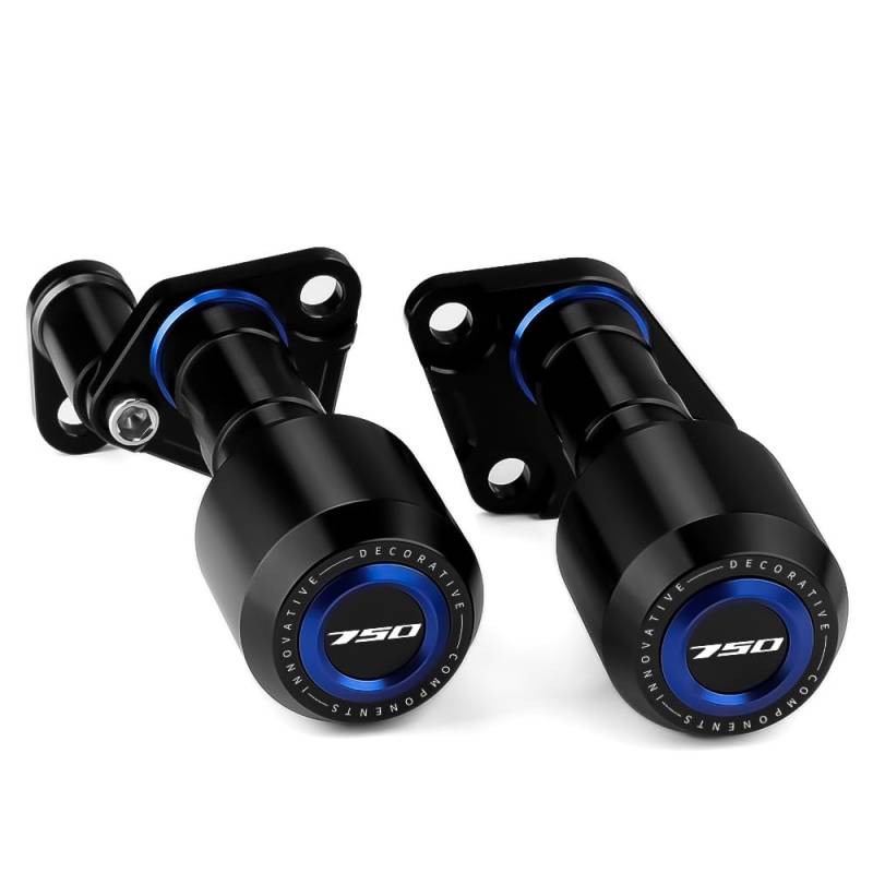 Modeer Kompatibel mit Hon.da CB750 Hor.net 2022-2025 Motorrad rahmen Antikollisions-Fallschutz Slider Crash hor-net 750 Zubehör (Blau) von Modeer