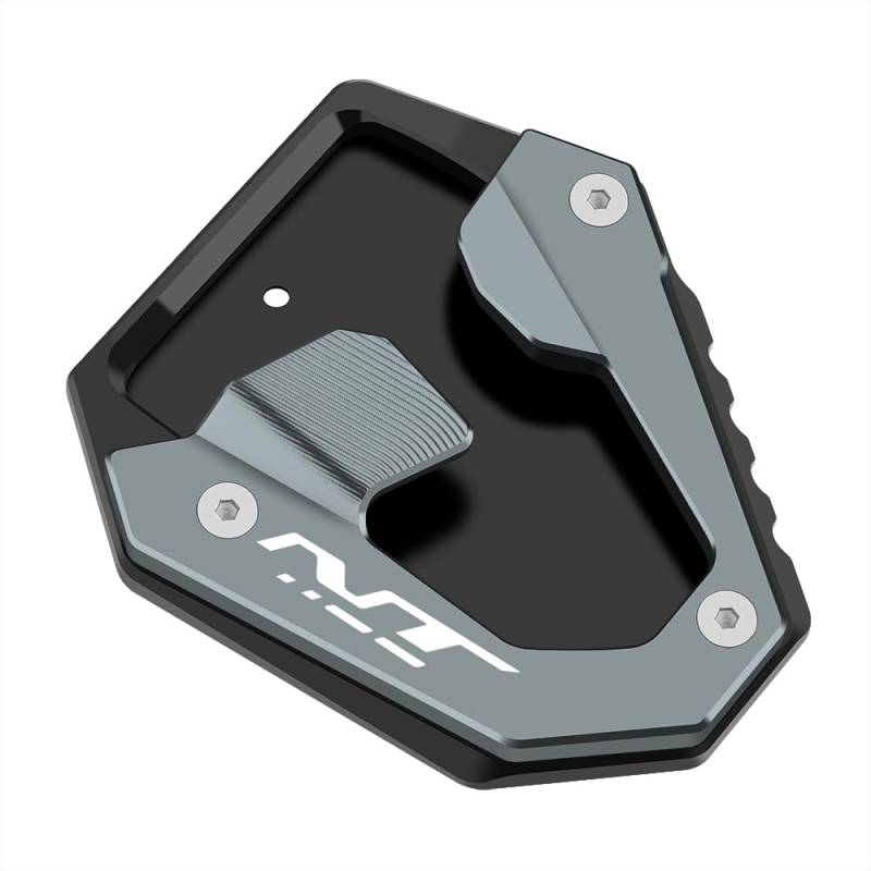 Modeer Kompatibel mit Hon.da NT 1100 / NT1100 DCT 2022 2023 2024 2025 Motorrad CNC seitenständer Fußseiten Verlängerungspolster nt 1100 Zubehör (NT-Grau) von Modeer