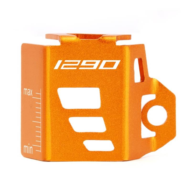 Modeer Kompatibel mit 1290 Super Duke R 2021~2024 Motorrad Hinterrad bremskraftstofftank Ölbecher Abdeckungs Schutzhülle 1290 Zubehör (orange) von Modeer