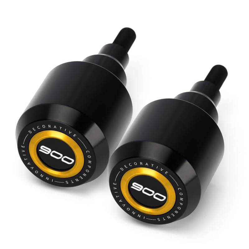 Modeer Motorrad Sturzpads rahmen Antikollisions-Fallschutz Slider Crash Kompatibel mit Ka-wasaki Z900 2024 | Z900RS 2024 z 900 rs z900 Zubehör (Gold) von Modeer